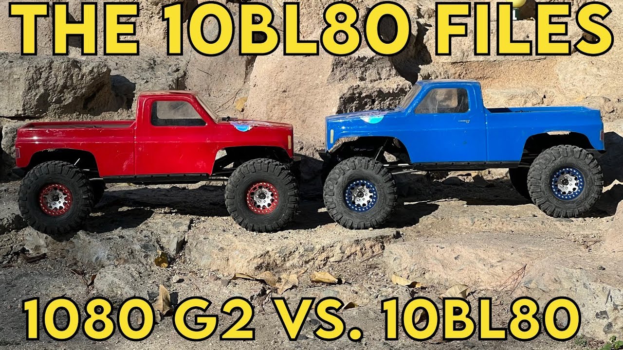 Crawler Canyon Versus: Hobbywing 10BL80 & 3530 SL Outer vs. 1080G2 + Big Block 540