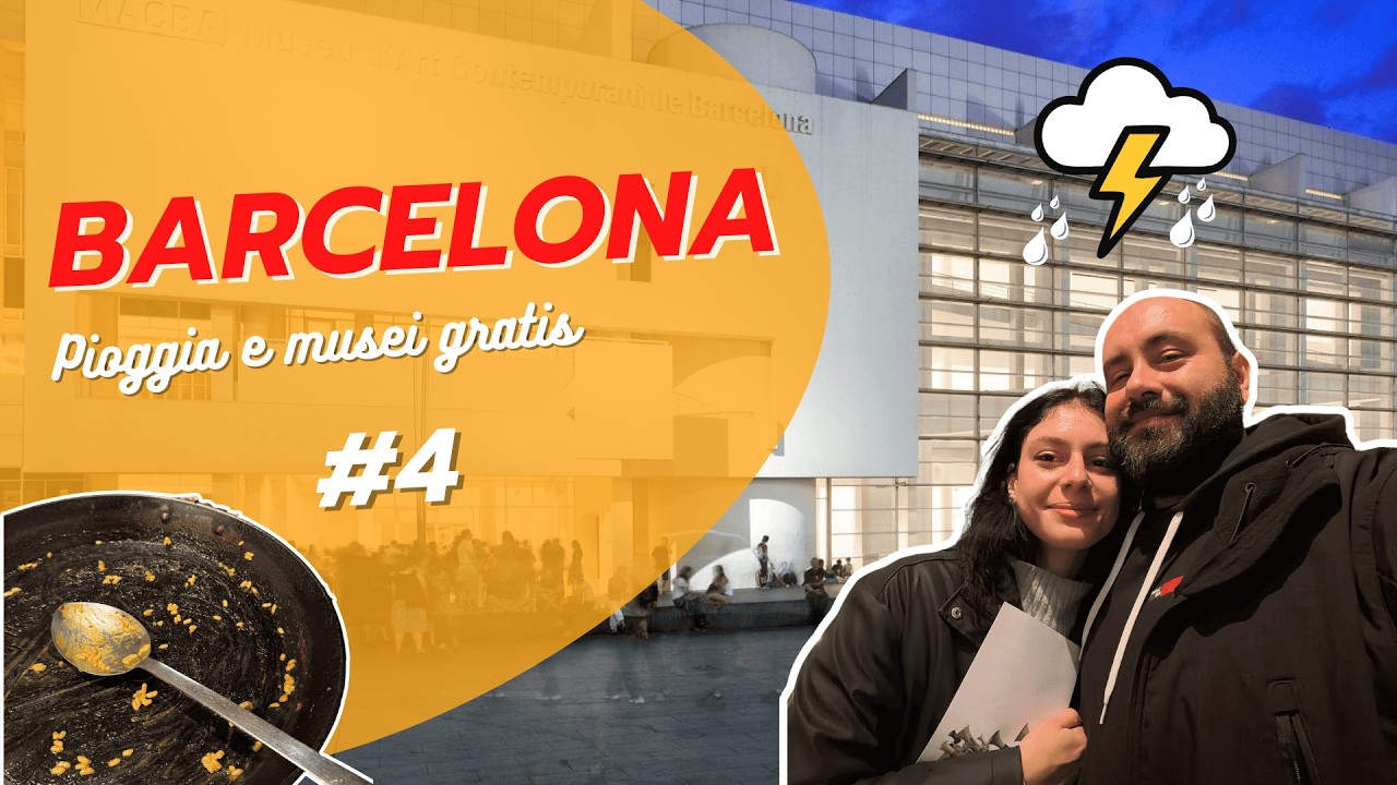 PIOGGIA MALEDETTA! | Barcelona vlog day 4