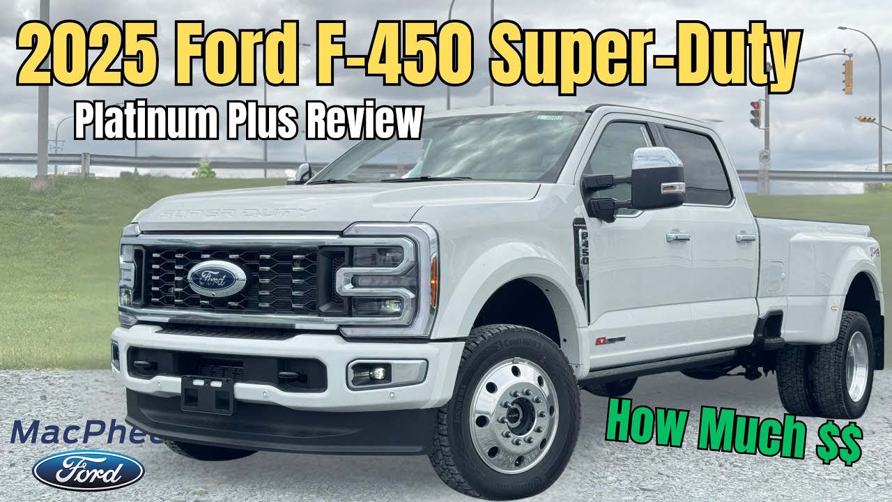 Самый дорогой Ford / Обзор Ford F-450 Platinum Plus 2025 года