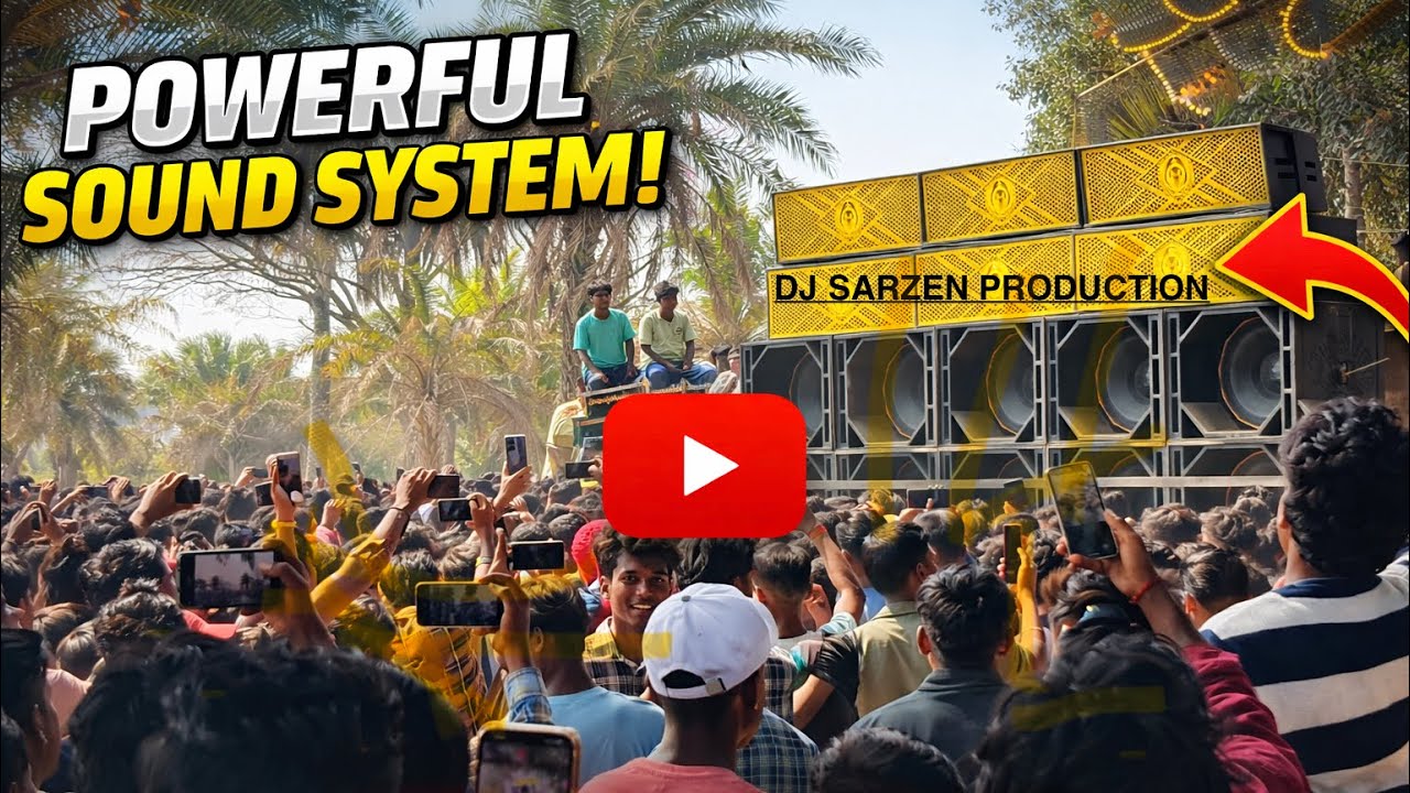 Powerful sound system dj sarzen production single monster bass 👹 #2026 #djsarzen #trending #sarzen 
