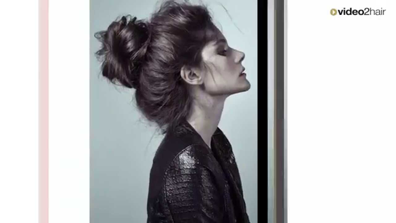 Hochsteckfrisur - locker gebunden zu einem Dutt - LOOSEbun trailer