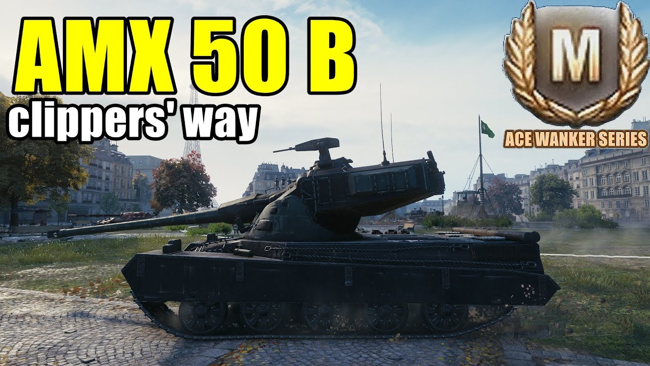 World of Tanks | AMX 50 B / The way of clipping