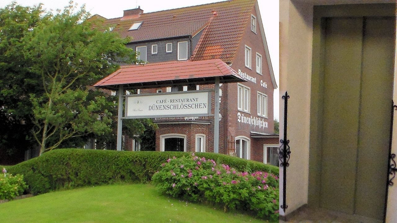 1987 original Schindler (S-Series) elevator, Hotel*** Dünenschlößchen Baltrum, Germany
