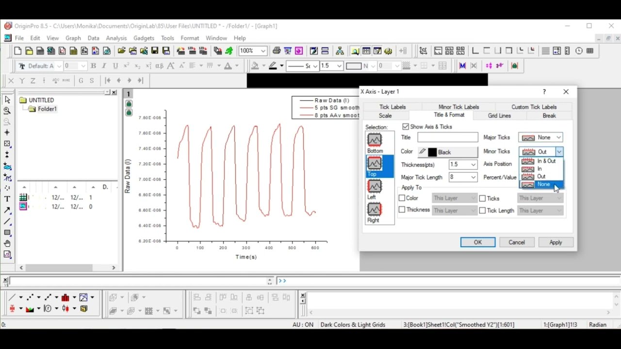 Origin Software for Journal Paper Publication/Adding Inset in Origin Plot