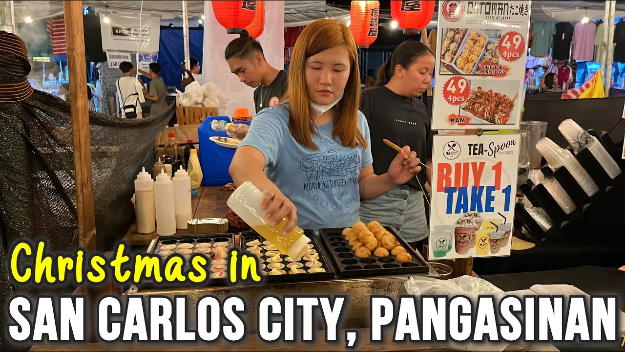 CHRISTMAS in SAN CARLOS CITY PANGASINAN | Christmas Village + Street Food & Old Palengke Tour