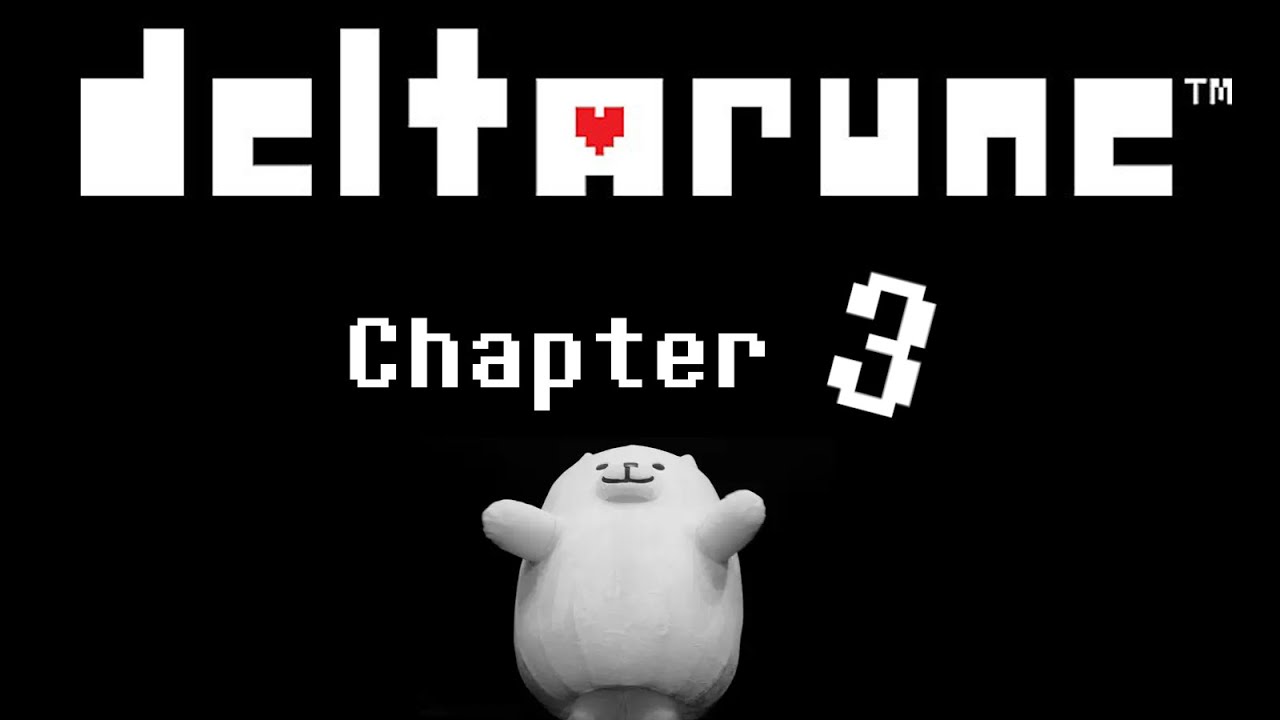 DELTARUNE Chapter 3 Pacifist Full Gameplay Walkthrough/Playthrough (No Commentary) (No Death)