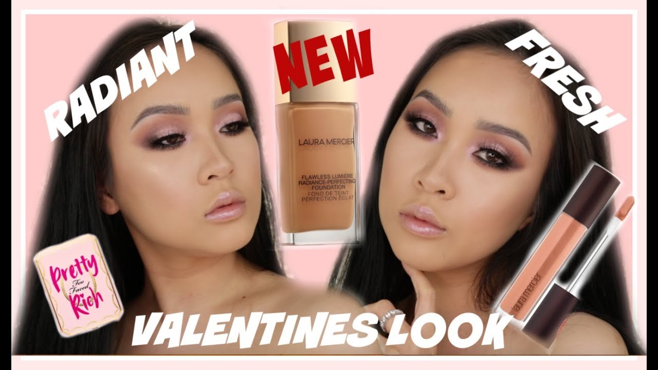 NEW LAURA MERCIER Flawless Lumière Radiance-Perfecting Foundation | + FRESH VALENTINES LOOK