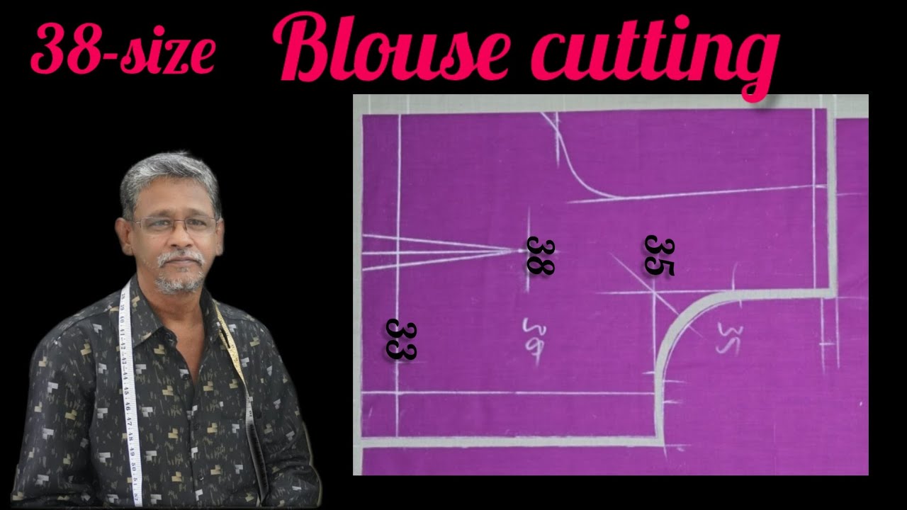 38-size blouse cutting/the pattern #fashion 💥💫