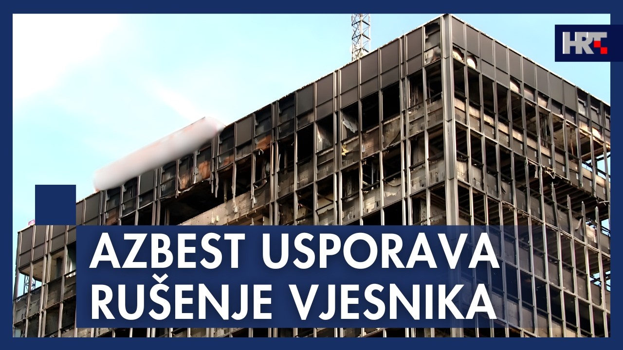 Azbest produljuje rušenje Vjesnika