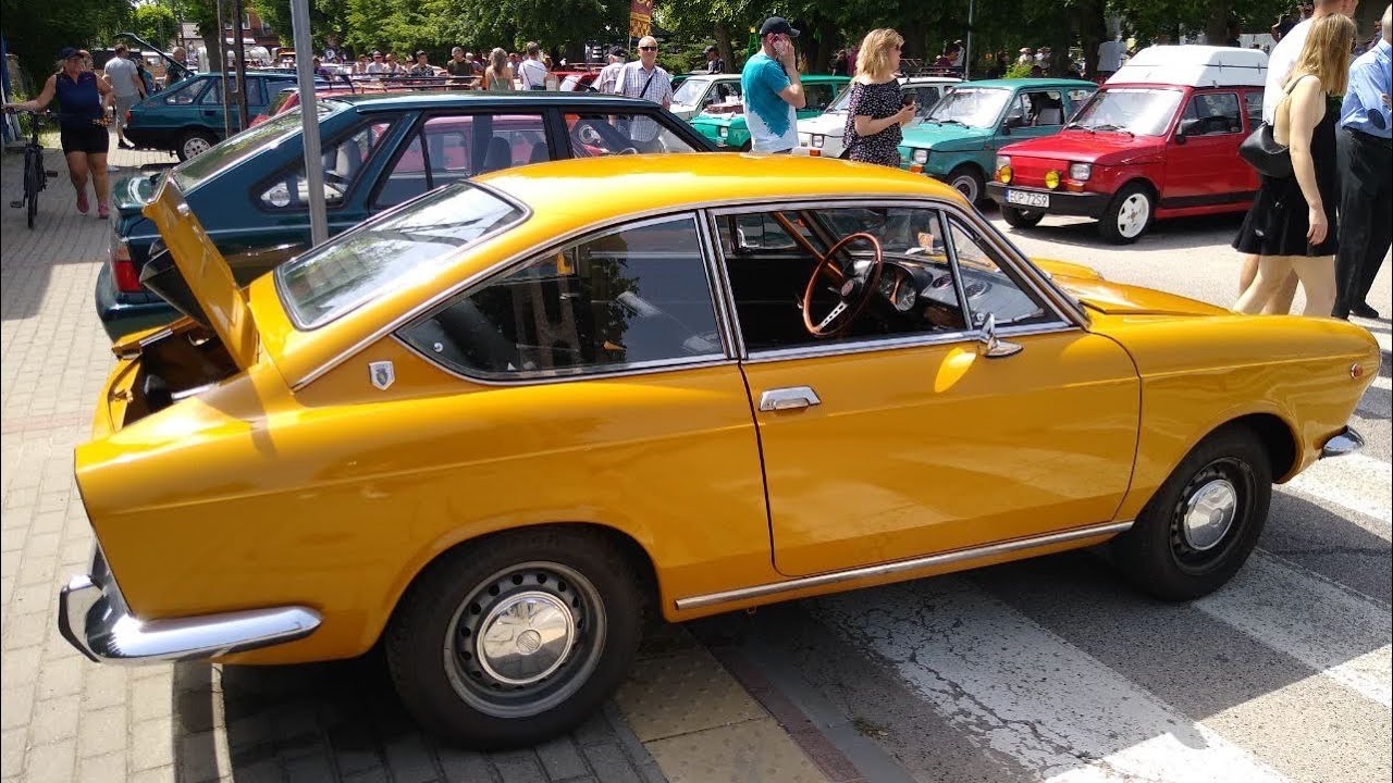 Fiat 850 Sport Coup&eacute; - Mszczon&oacute;w klasycznie
