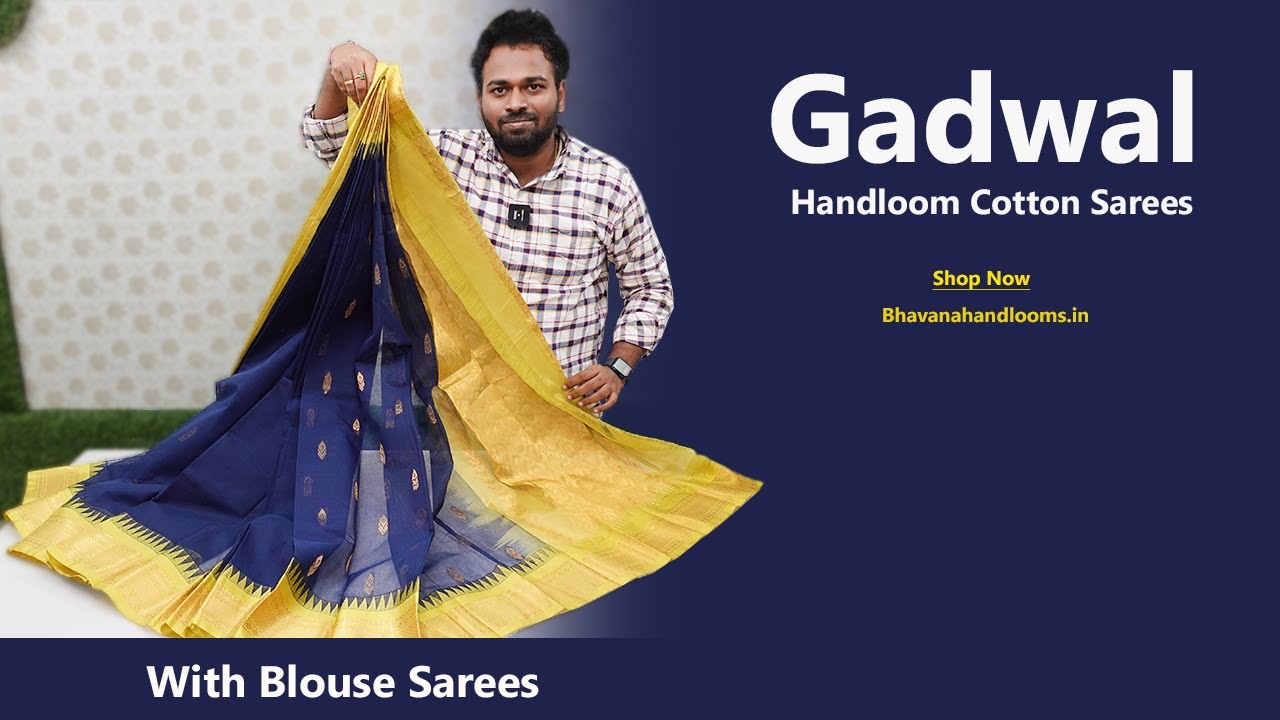 Own Manufacturing Gadwal Handloom Sarees | Latest Collections | Mana Handloom Sarees