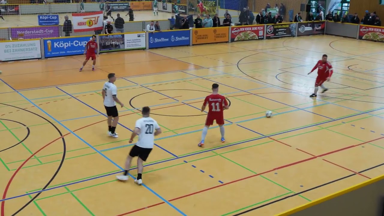 Köpi-Cup 2026 - Ü32 Fußball Hallenmeisterschaft: Westfalia Kinderhaus - SG Melverode Heidberg