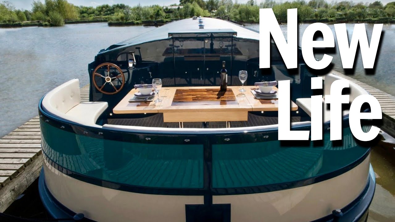 Buying a Live-aboard Wide Beam Boat. Vlog No.1