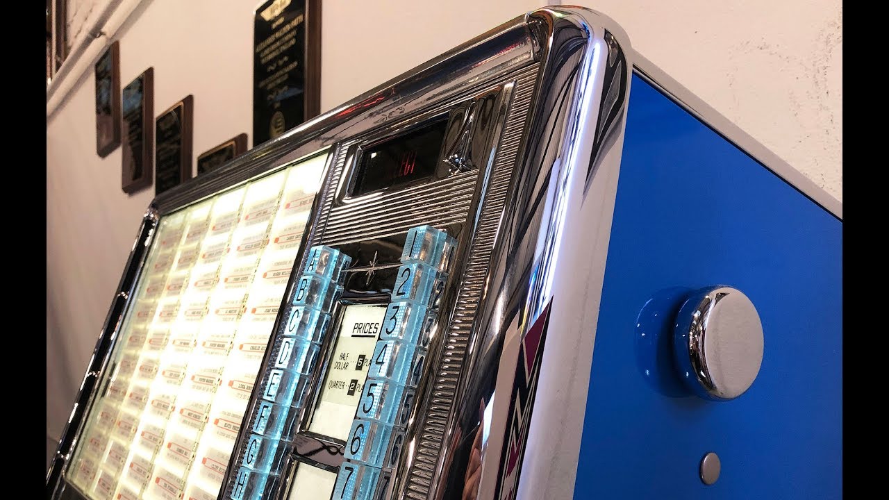 Rock Ola 430 Wall mounted jukebox fully restored