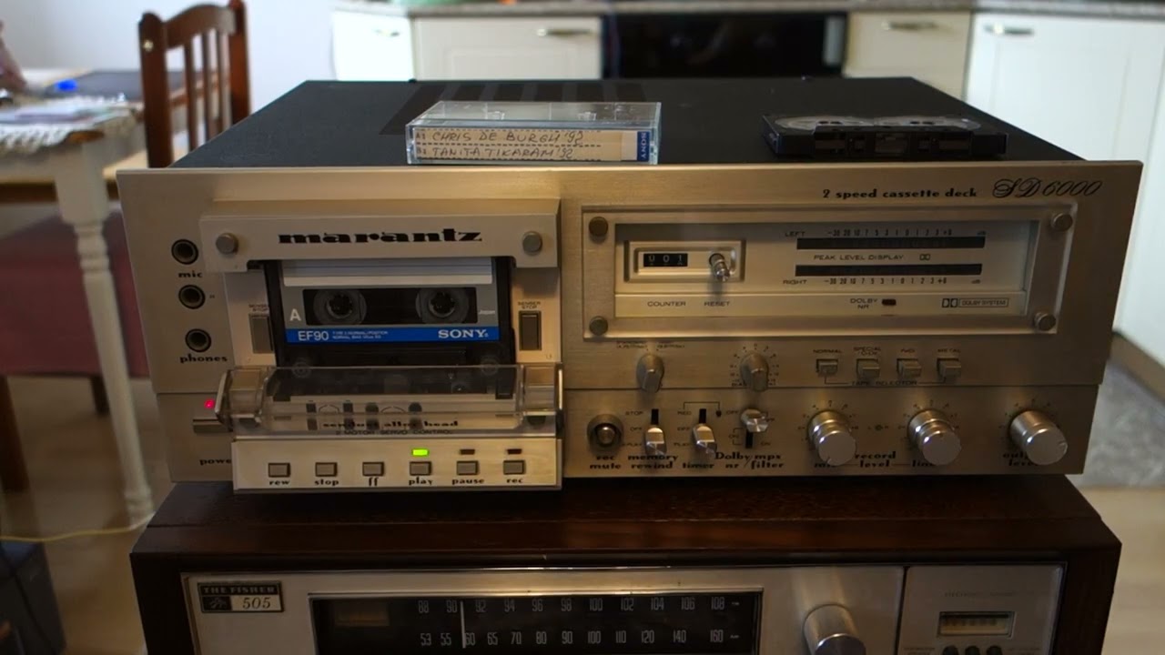 Marantz SD6000 records & play 9,5cm/sec