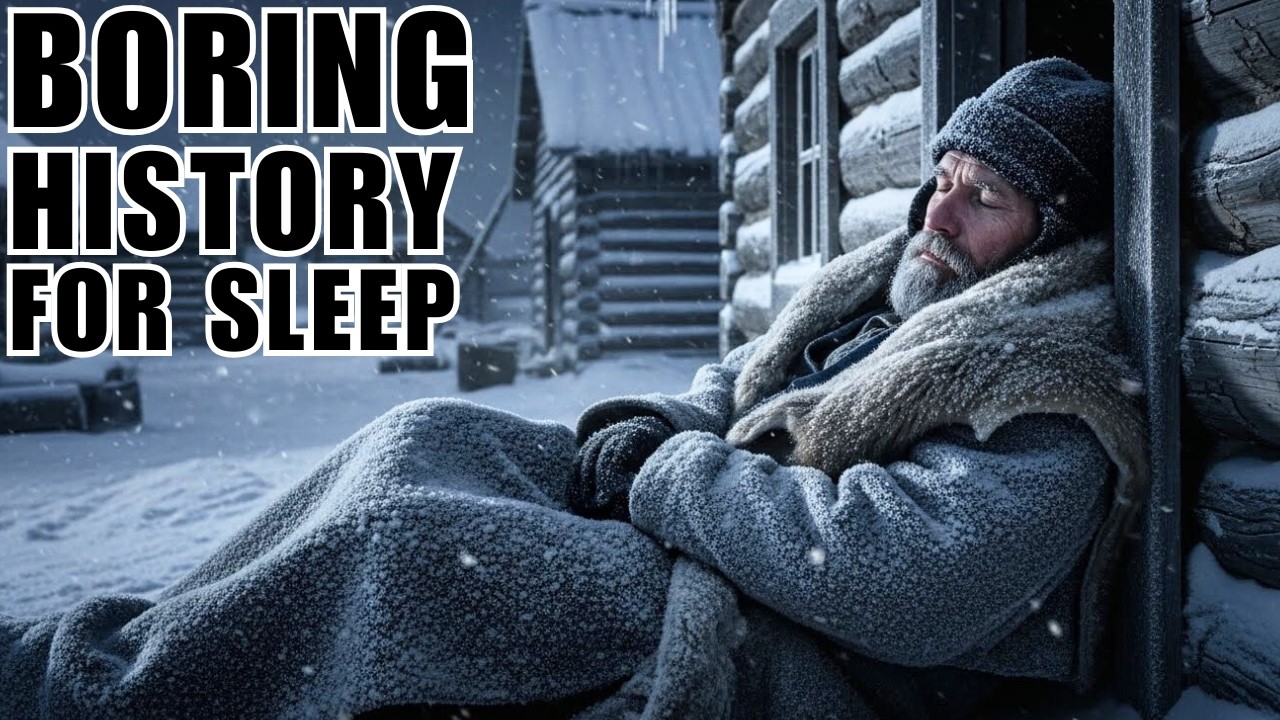 What It Was Like to Sleep in a Log Cabin on the Wild West Frontier 1800s | History for Sleep