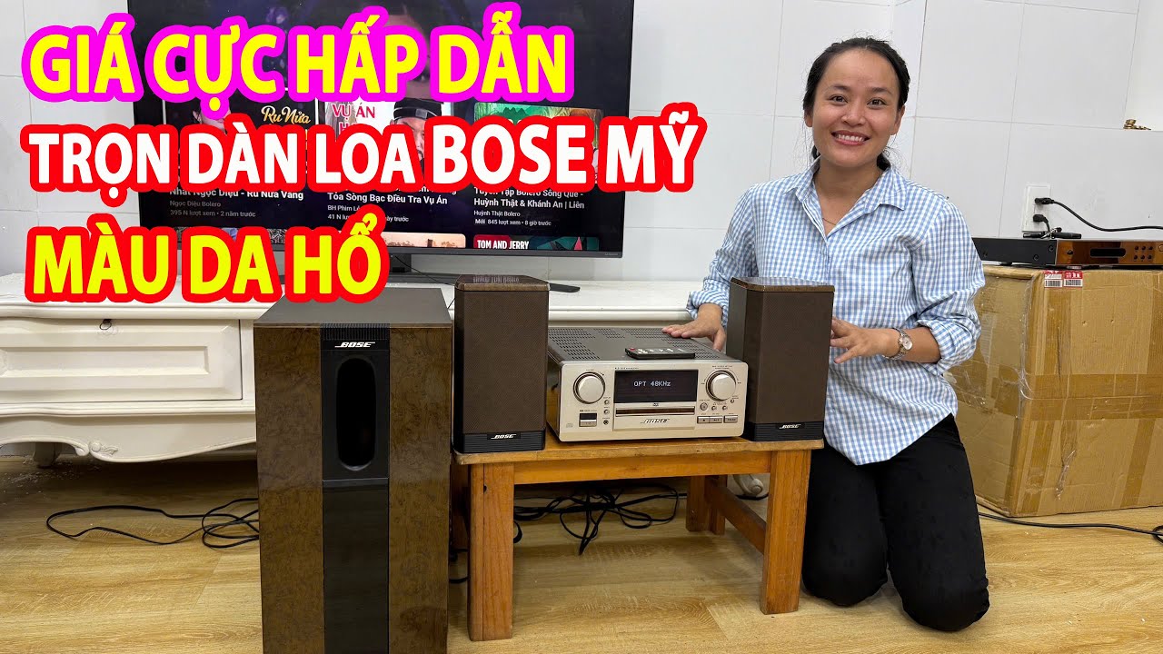 XƯA NAY CHƯA TỪNG CÓ Trọn dàn âm thanh Mỹ Bose 505WB Bose PLS 1510 Rẻ hơn Thị Trường 4.5 Triệu
