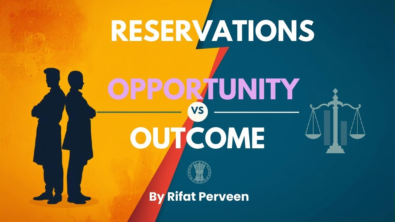 KYC-06:  Reservations: Opportunity vs Outcome Debate l Rifat Perveen  Ramgarh