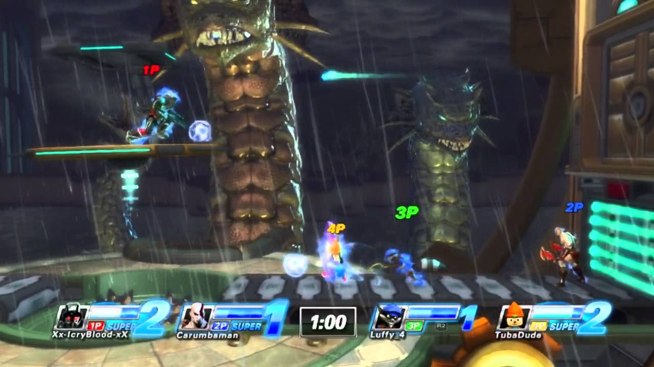 Playstation All-Stars Battle Royale - [2 Vs 2] - Online Match #4