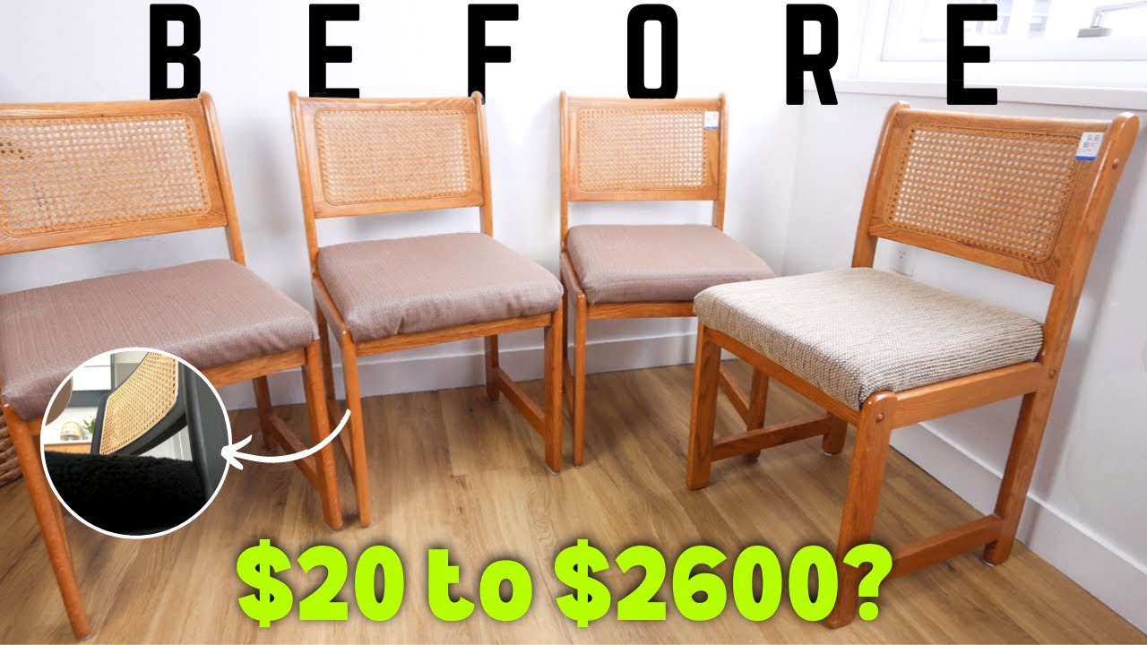 Преображение плетеных стульев | От 20 до 2600 долларов? | Вдохновение CB2