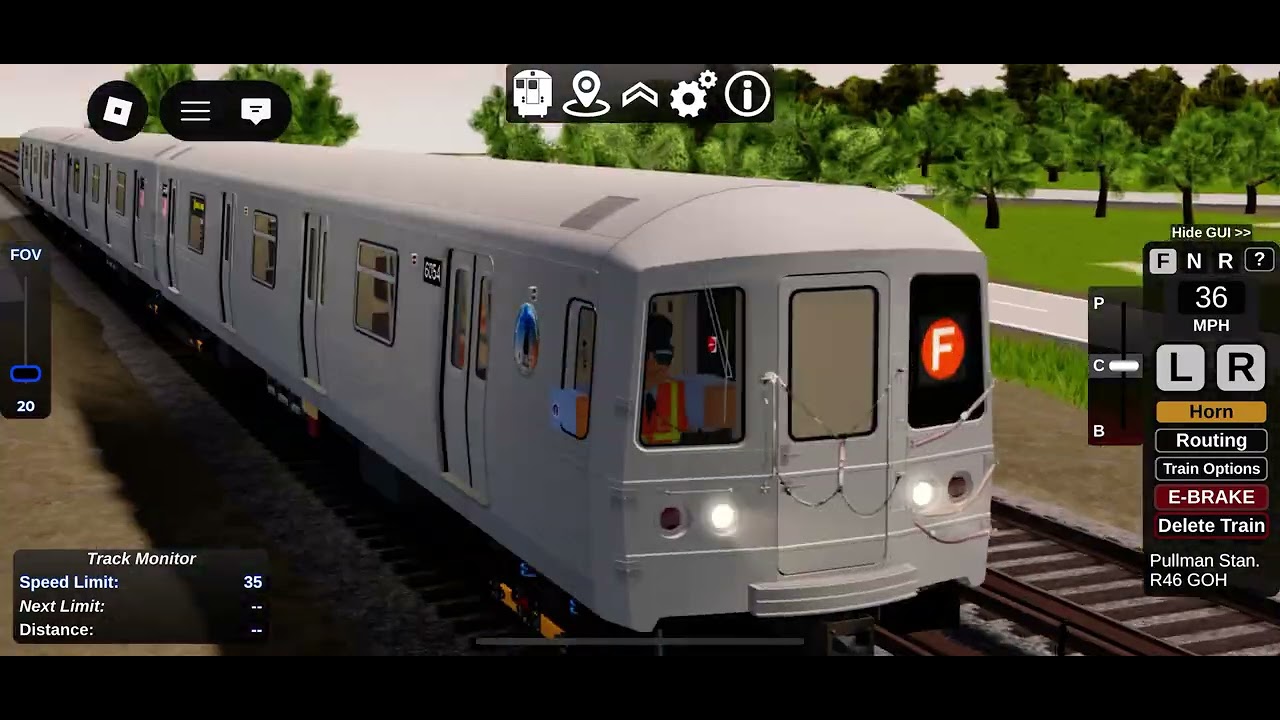 R46 F train roundtrip from point lookout to jones beach. Then jones beach back to point lookout 
