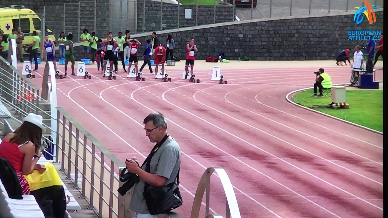 100m Run M - Heat 2 - European Combined Events Teams Championships 2nd League, Ribeira Brava Made