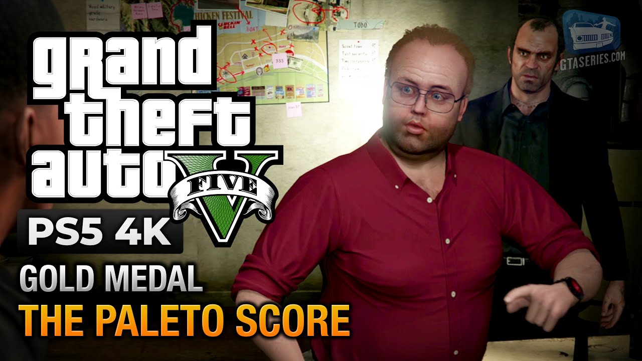 GTA 5 PS5 - Mission #51 - The Paleto Score [Gold Medal Guide - 4K 60fps]