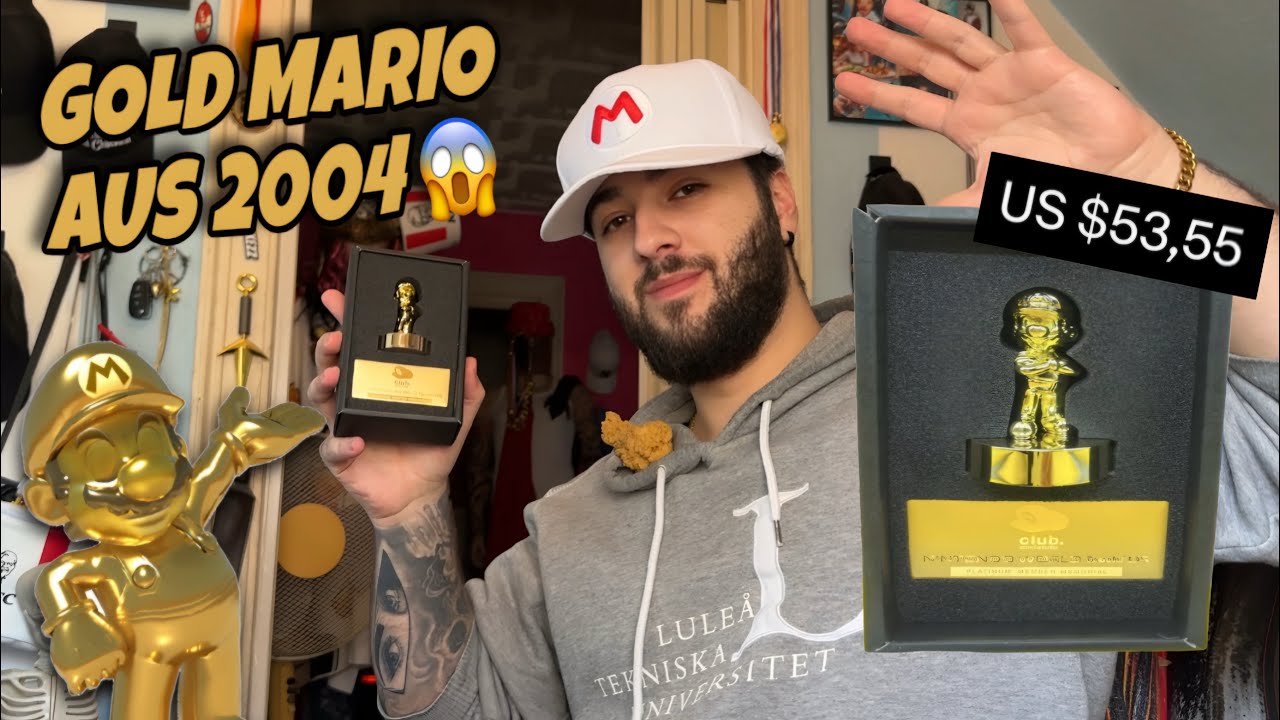 Goldener Mario aus 2004 Unboxing 🏆✨ (Club Nintendo Belohnung)