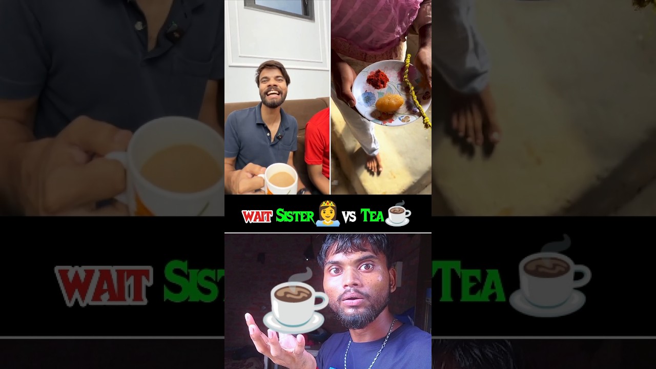 💝Raksha bandhan ka tehvar very dangerous 🤬 | tea ☕ | brother and sister #shorts #ytshorts #viral