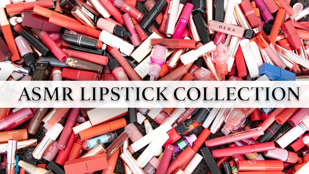 ASMR Lipstick Collection | OVER 600+ LIPSTICKS!!!!