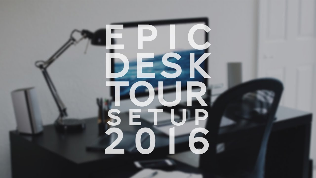 EPIC Desk Setup Tour