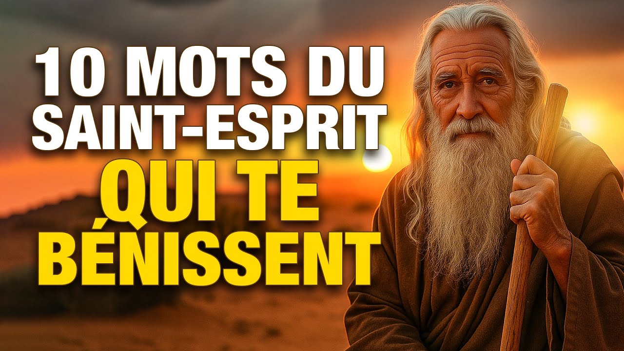 Voici 10 paroles qui te connectent à la puissance du Saint-Esprit