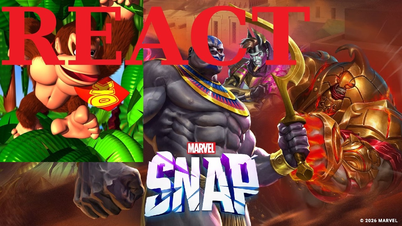 Réaction découverte de la nouvelle vidéo de Marvel Snap 