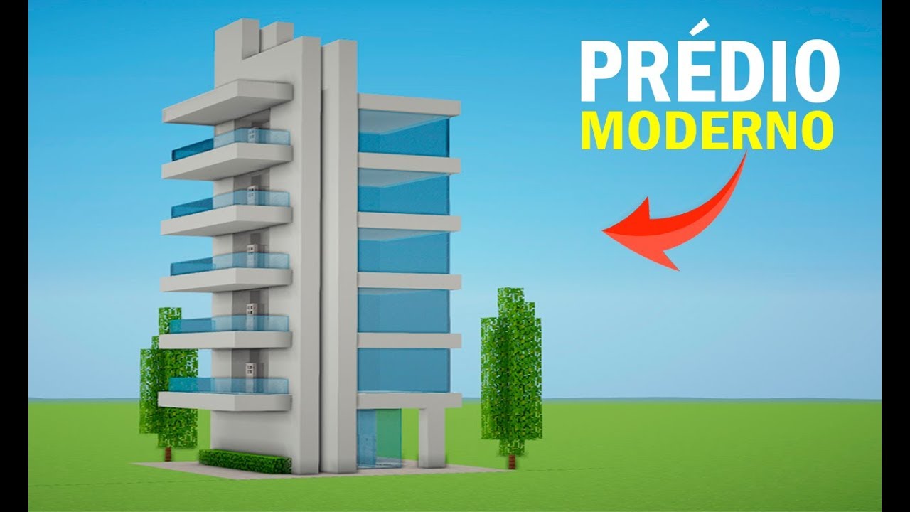 Minecraft: Construindo um Prédio Moderno | MANYACRAFT