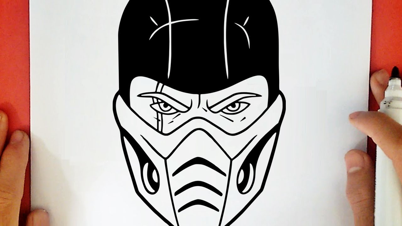 COMO DIBUJAR A SUB ZERO