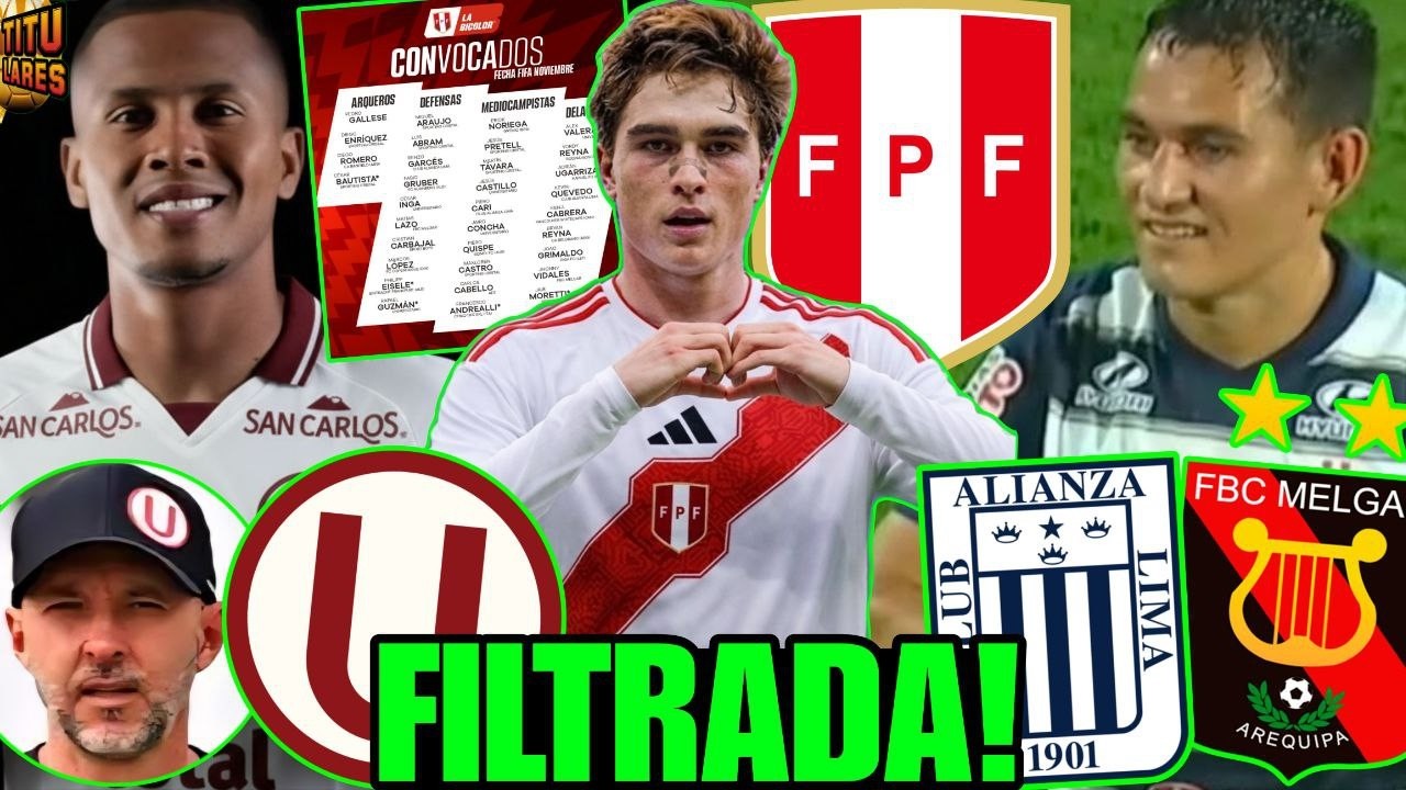 NUEVOS CONVOCADOS x MANO MENEZES a SELECCIÓN! JAIRO VELEZ? y GUERRERO? BRYAN REYNA a UNIVERSITARIO