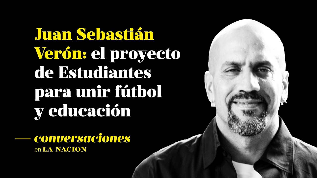 Claudio Zuchovicki con Juan Sebastián Verón: el proyecto de Estudiantes para unir fútbol y educación
