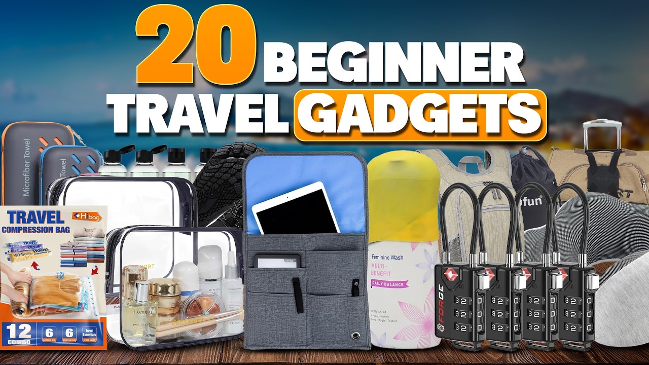 20 Beginner Friendly Travel Gadgets on Amazon Anyone Can Use in 2026