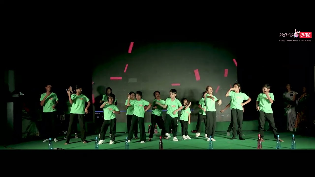 Group Dance performance || Summer Camp 2025 || by prem's cube students
