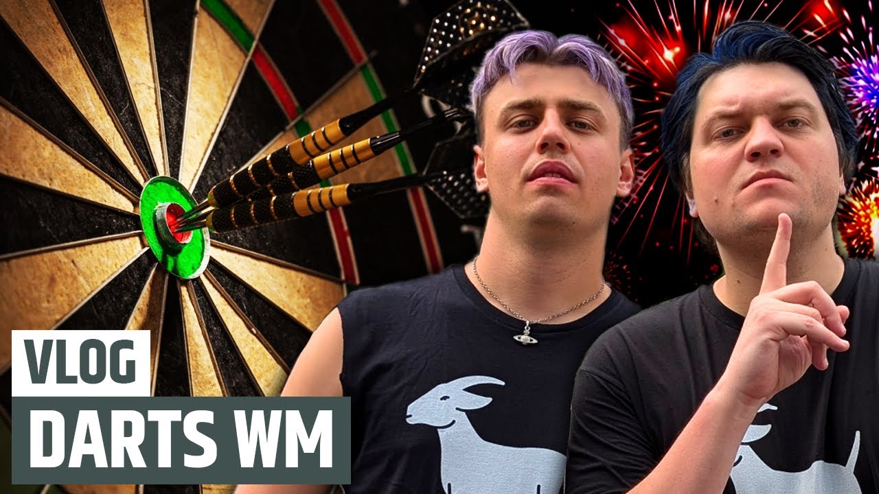 Influencer Darts WM 2024 mit @papaplatte