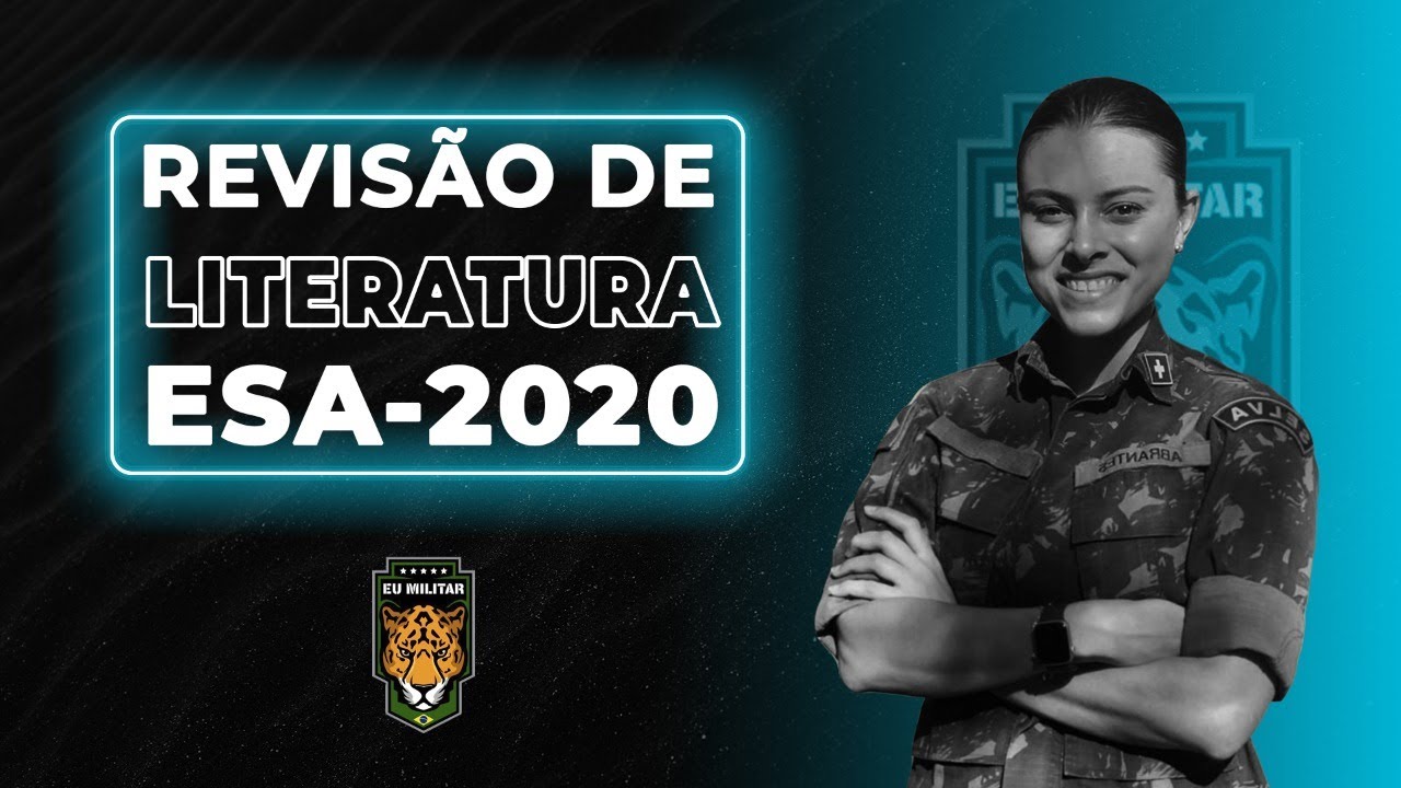 Revisão de LITERATURA - ESA 2020 | Eu Militar