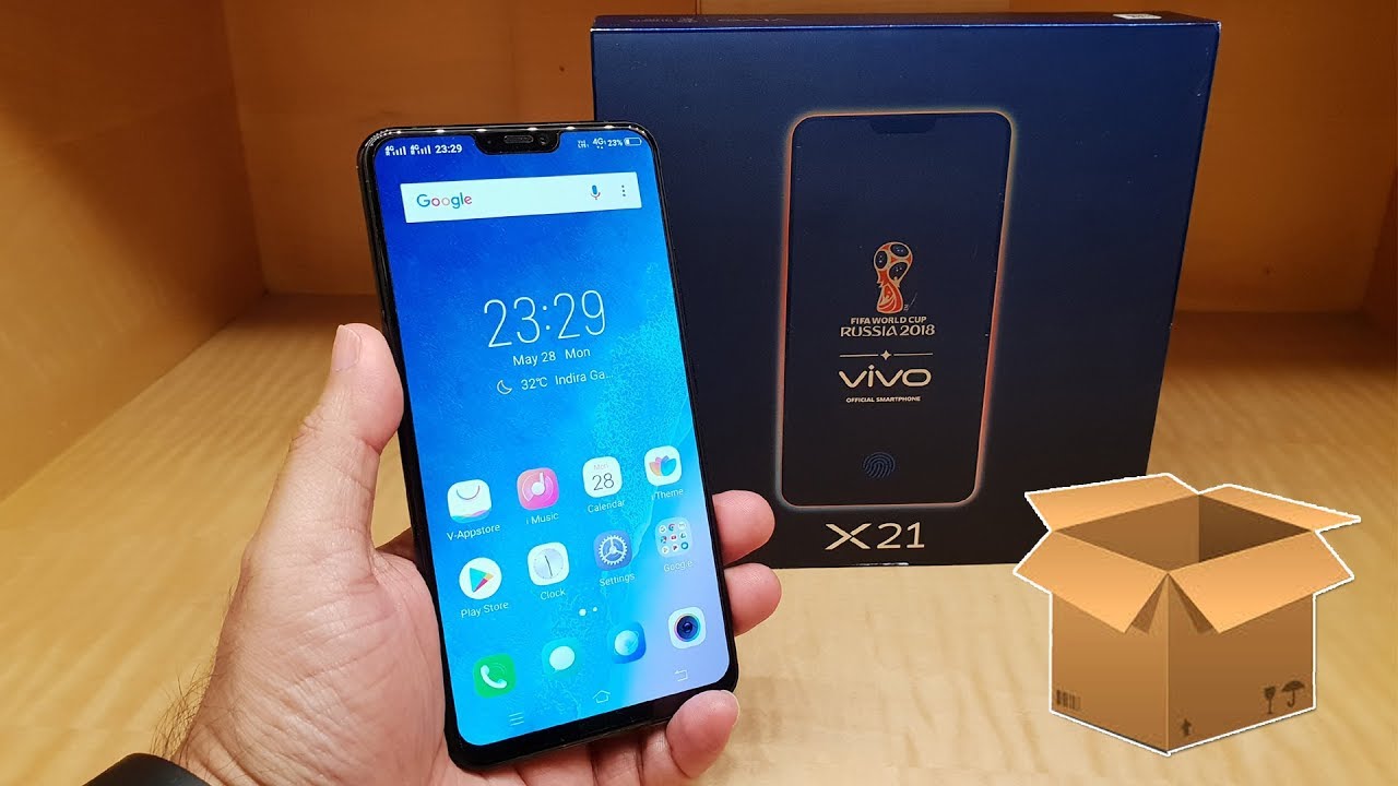 VIVO X21 Unboxing (in Hindi), in-display finger print, specification, dual VoLTE, price Rs. 35,990