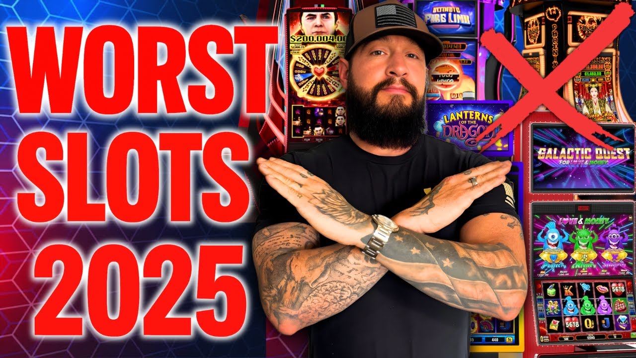 ХУДШИЕ СЛОТЫ 2025 ГОДА 🎰 ИЗБЕГАЙТЕ этих игр!