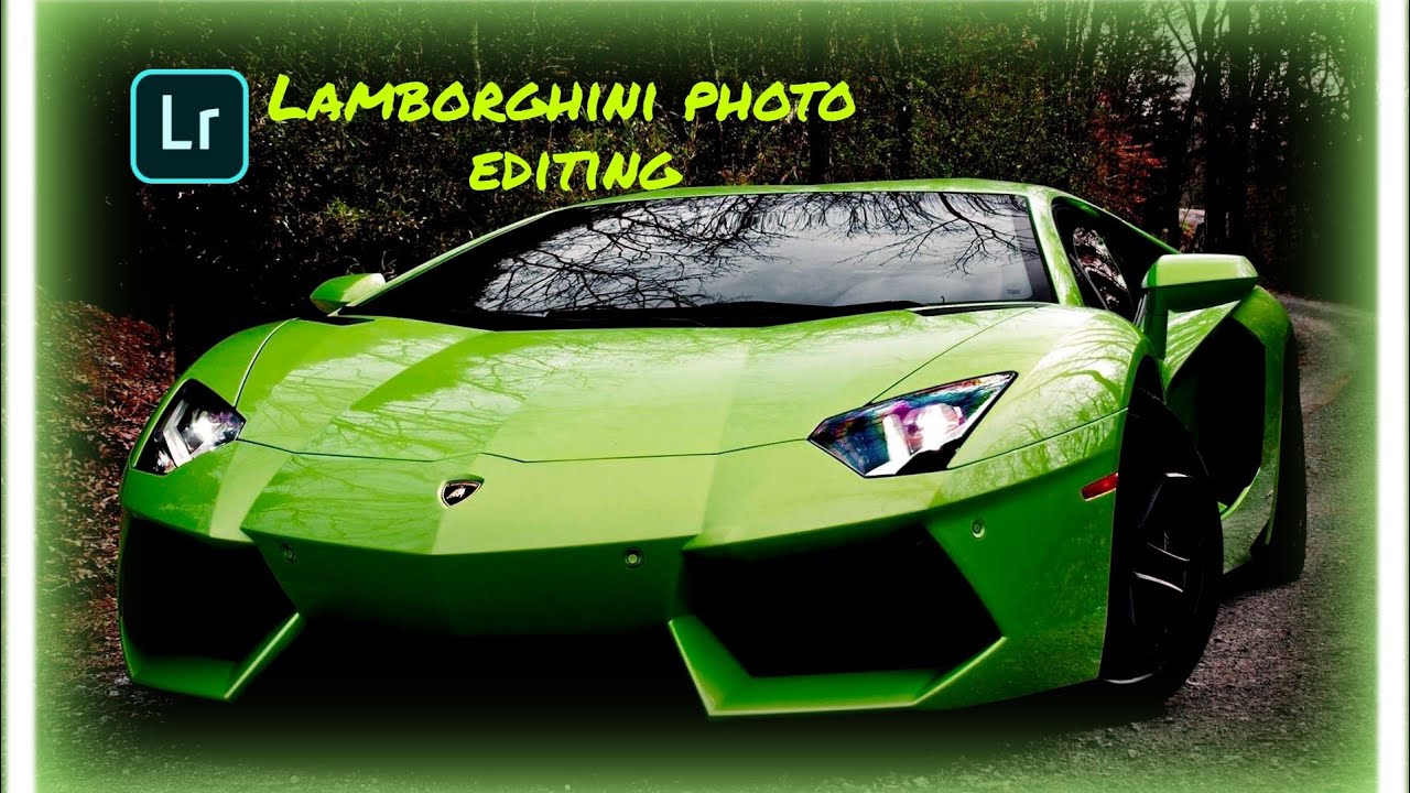 Lamborghini CAR photo editing tutorial on lightroom | lightroom realistic editing 