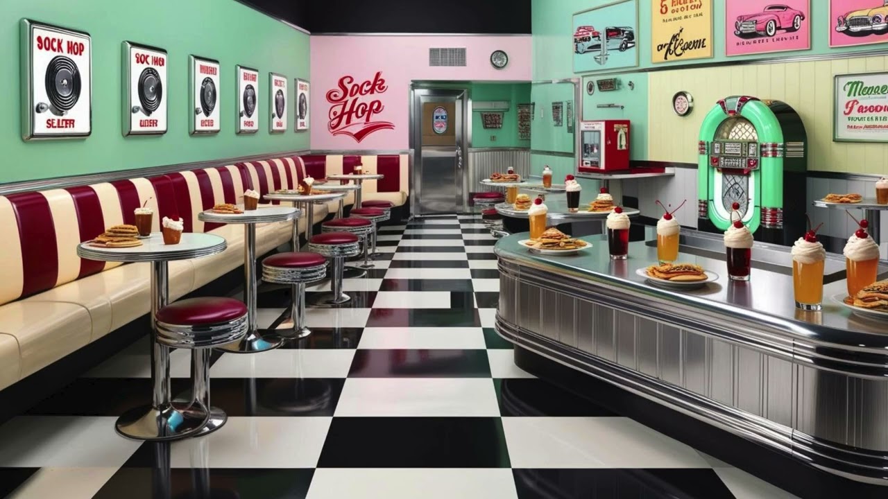 Soda Pop Serenade A 1950s Diner Experience
