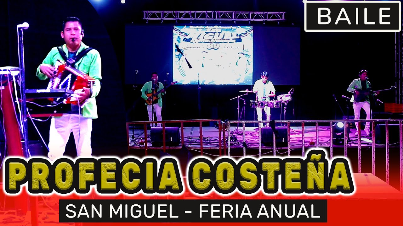 LA PROFECÍA COSTEÑA ● Baile de Feria Anual ✔ San Miguel Ejutla / Chilenas y Charangas En Vivo