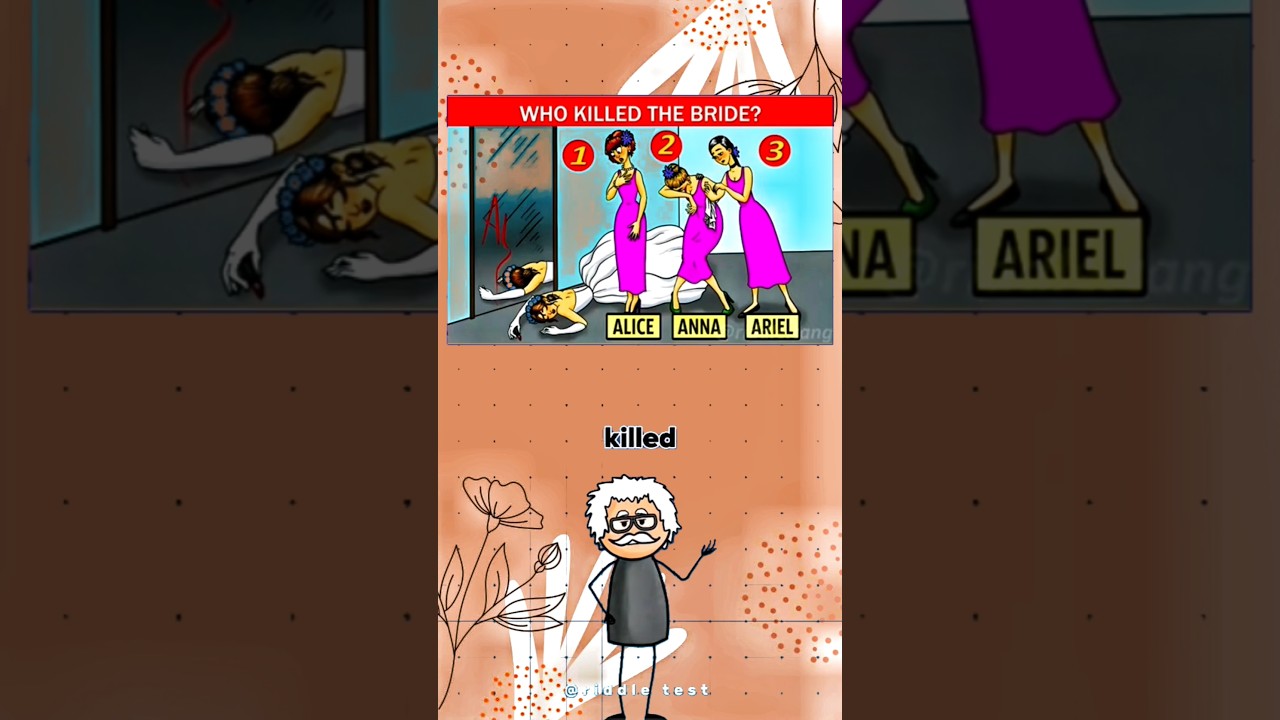 Who Killed the Bride? 💍🩸 Only Smart Minds Will Get It! 