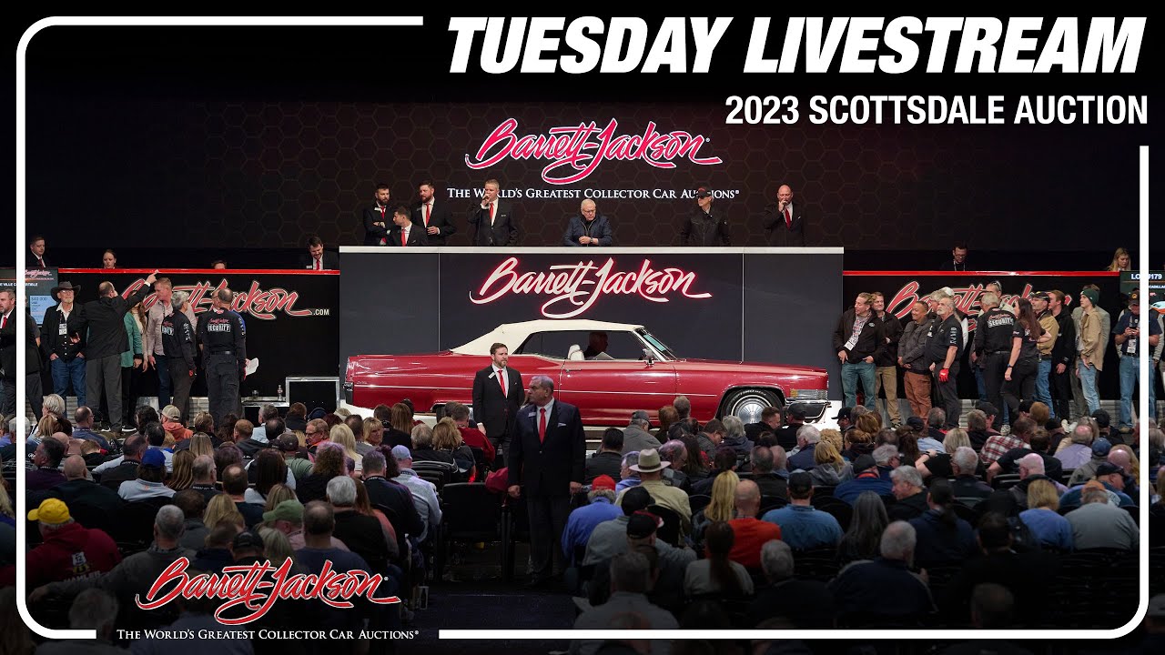 2023 SCOTTSDALE TUESDAY LIVESTREAM - Tuesday, January 24, 2023  - BARRETT-JACKSON 2023 AUCTION