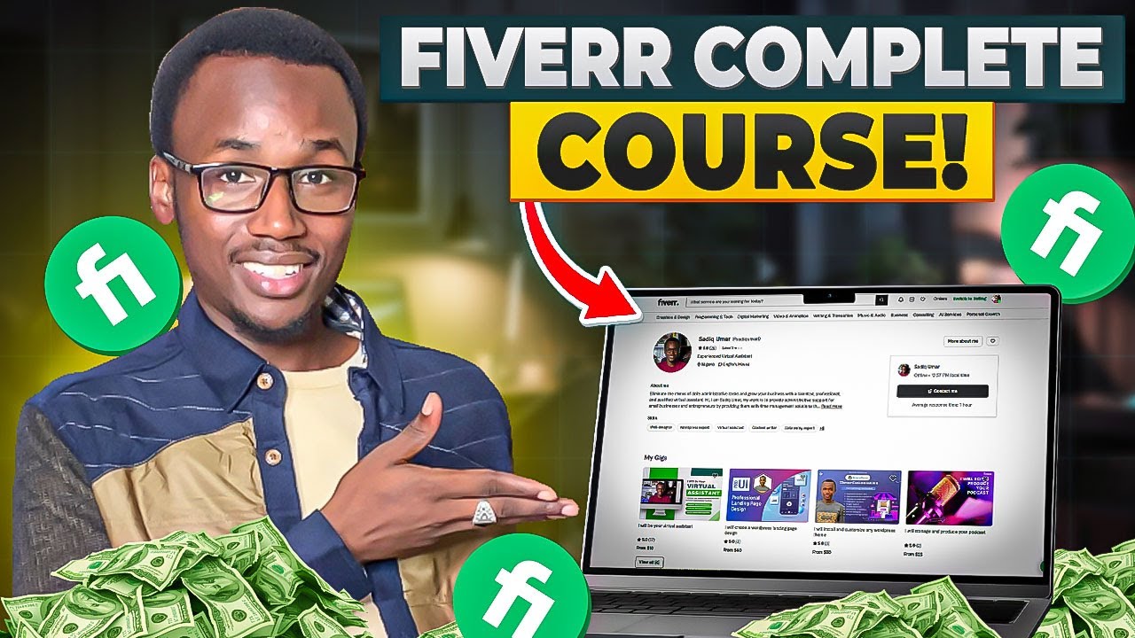 Полный курс Fiverr для начинающих!