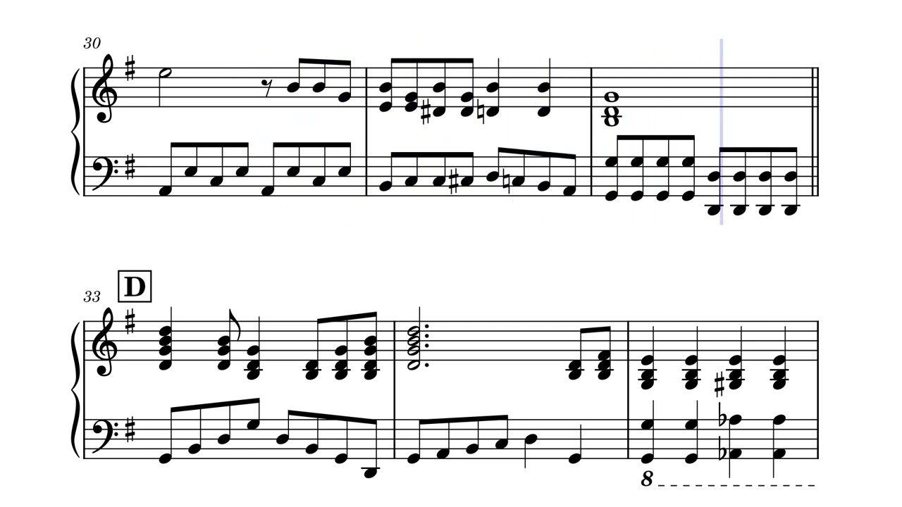 Piano Solo: Here I Come to Save the Day (The Mighty Mouse Theme)